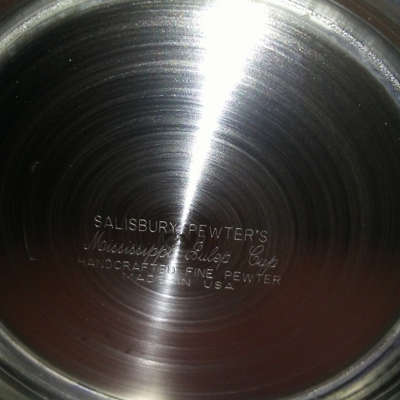 Last One Fine Pewter Polished Mint Julep Cup - Picture 5 of 7